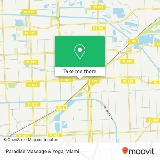 Paradise Massage & Yoga map