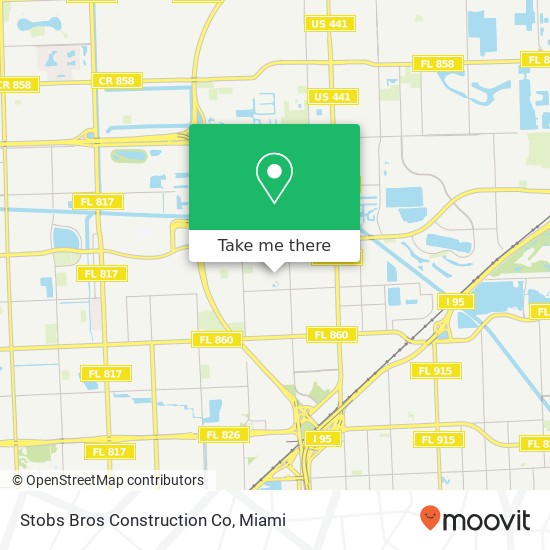 Mapa de Stobs Bros Construction Co