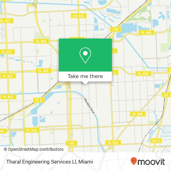 Mapa de Tharal Engineering Services Ll