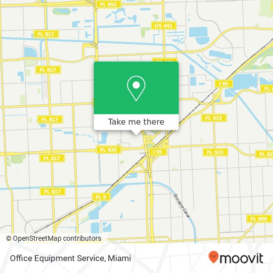 Mapa de Office Equipment Service