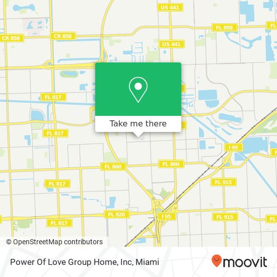 Mapa de Power Of Love Group Home, Inc