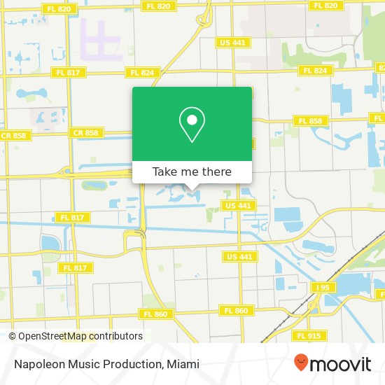 Napoleon Music Production map