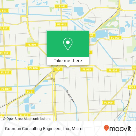 Mapa de Gopman Consulting Engineers, Inc.