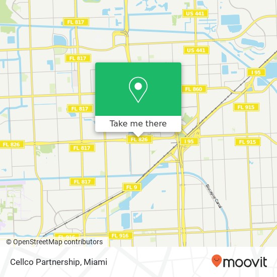 Cellco Partnership map