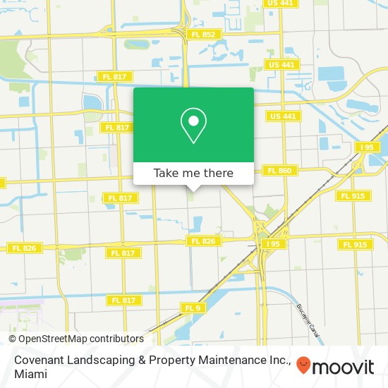 Covenant Landscaping & Property Maintenance Inc. map