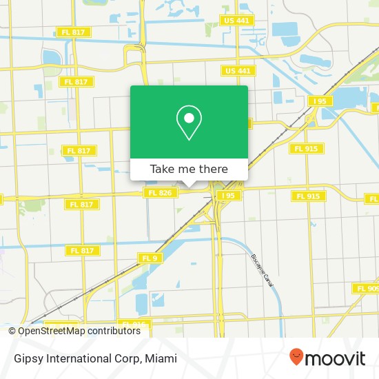 Mapa de Gipsy International Corp