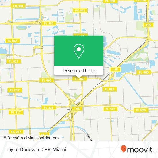 Taylor Donovan D PA map