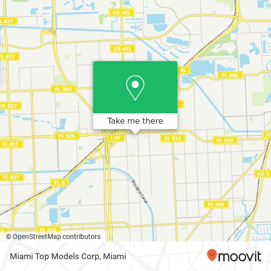 Mapa de Miami Top Models Corp