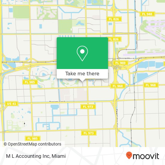 M L Accounting Inc map