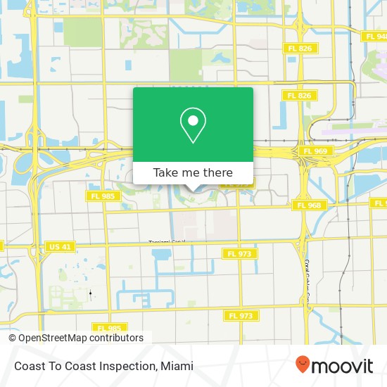 Mapa de Coast To Coast Inspection