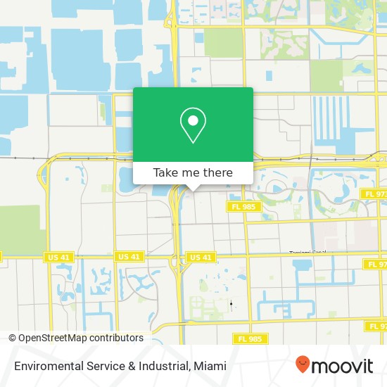 Mapa de Enviromental Service & Industrial