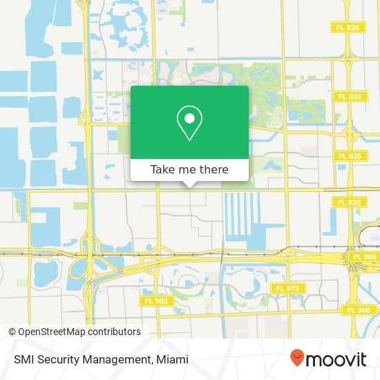 SMI Security Management map