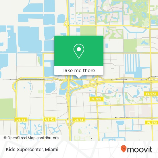 Kids Supercenter map