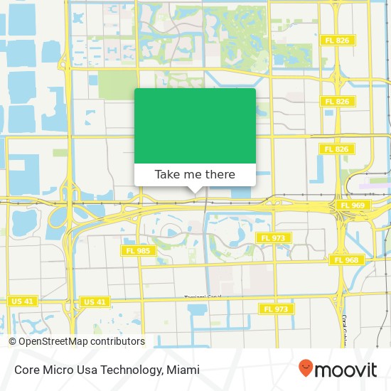 Core Micro Usa Technology map