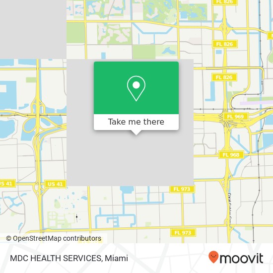 MDC HEALTH SERVICES map