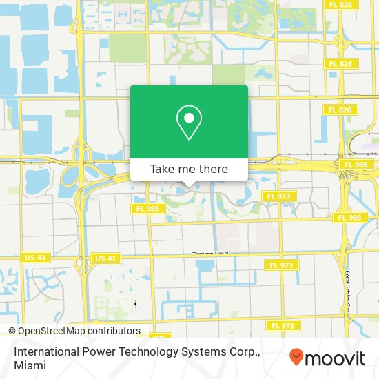 Mapa de International Power Technology Systems Corp.