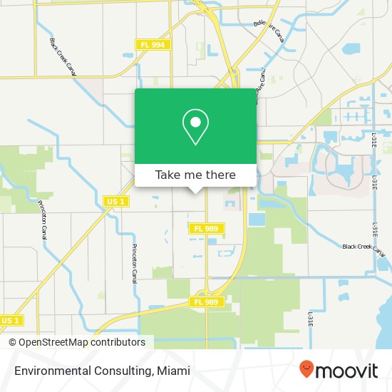 Environmental Consulting map
