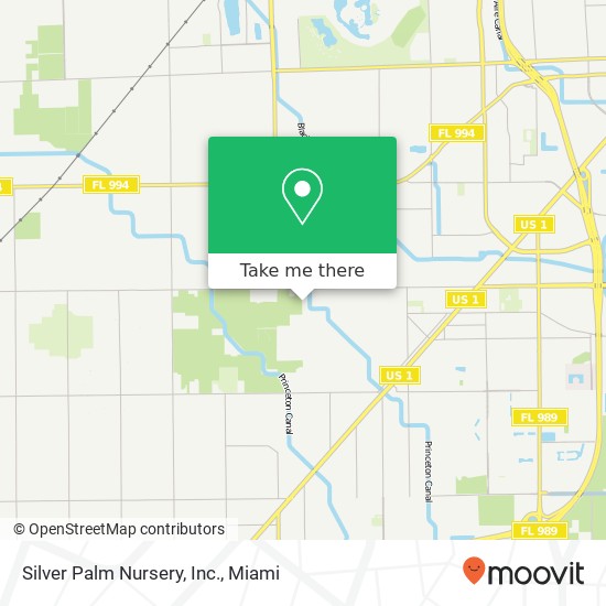 Silver Palm Nursery, Inc. map