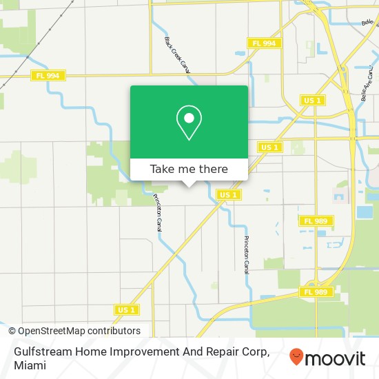 Mapa de Gulfstream Home Improvement And Repair Corp