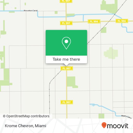 Mapa de Krome Chevron