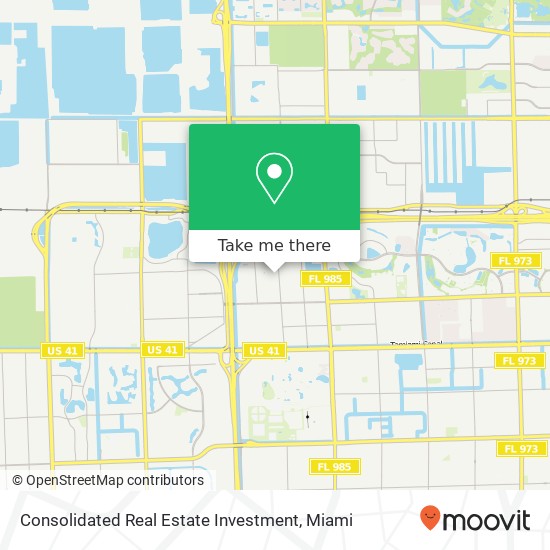 Consolidated Real Estate Investment map