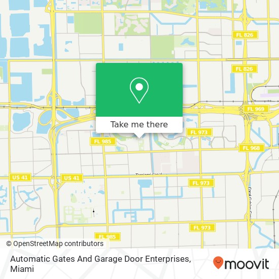 Mapa de Automatic Gates And Garage Door Enterprises