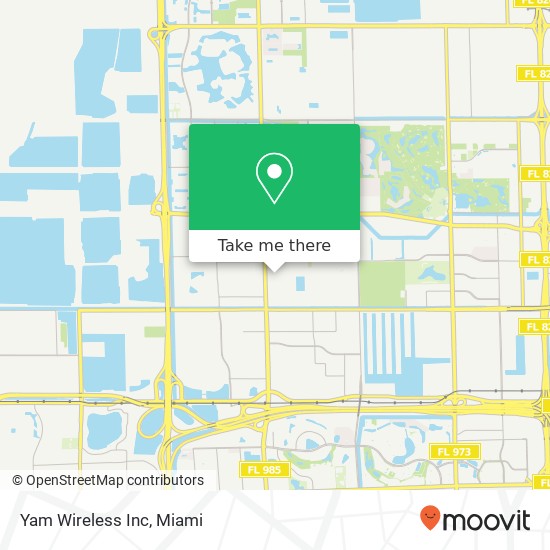 Mapa de Yam Wireless Inc