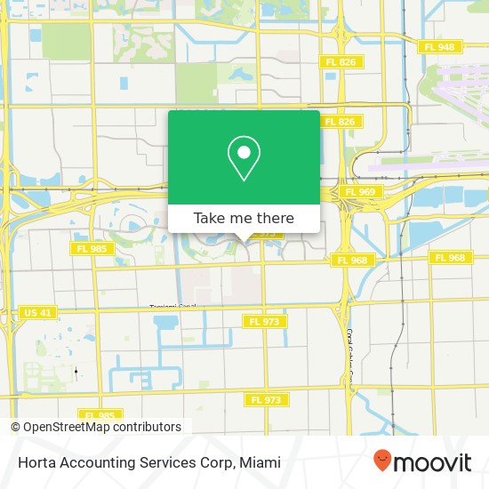 Horta Accounting Services Corp map