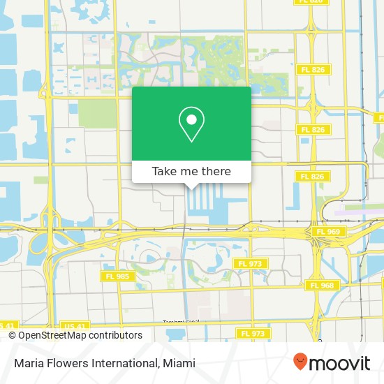 Maria Flowers International map