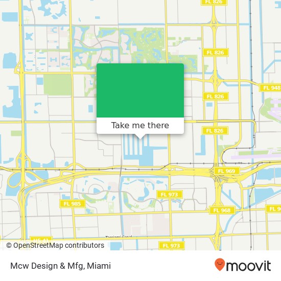 Mcw Design & Mfg map