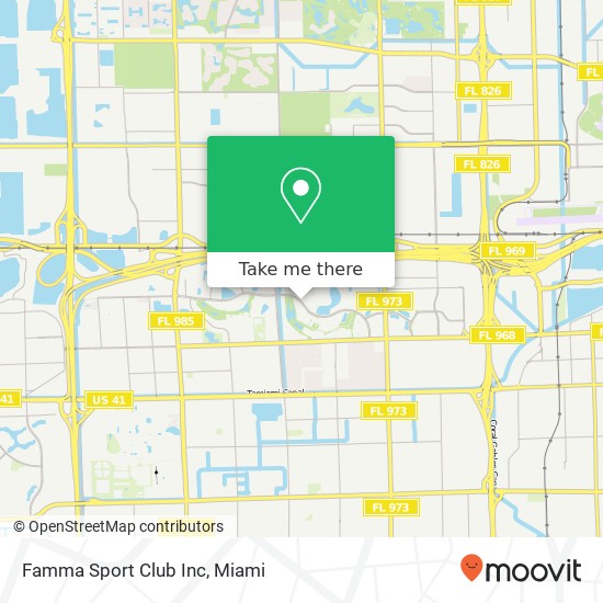Mapa de Famma Sport Club Inc