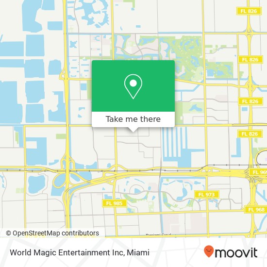 World Magic Entertainment Inc map