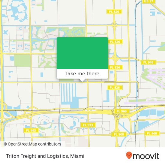 Mapa de Triton Freight and Logistics