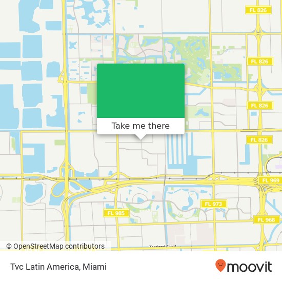 Mapa de Tvc Latin America