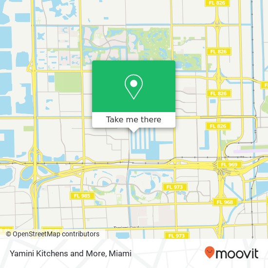 Yamini Kitchens and More map