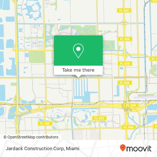 Jardack Construction Corp map