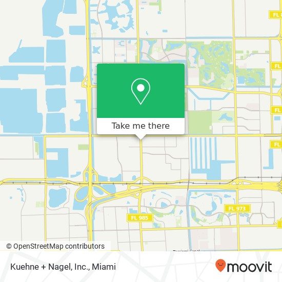 Mapa de Kuehne + Nagel, Inc.