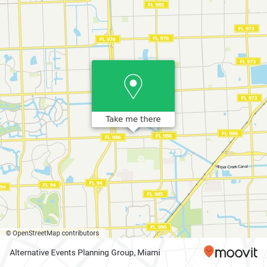 Mapa de Alternative Events Planning Group