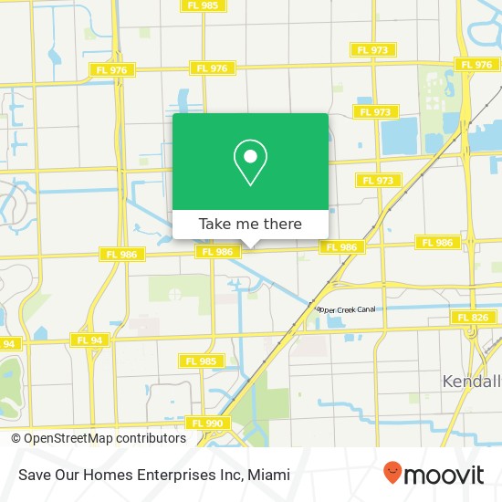 Save Our Homes Enterprises Inc map