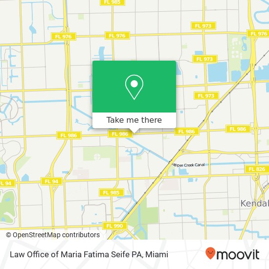 Law Office of Maria Fatima Seife PA map