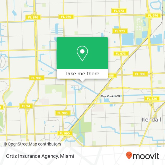 Ortiz Insurance Agency map