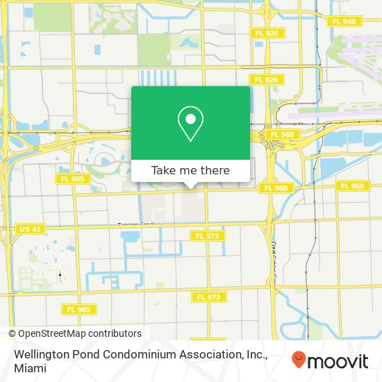 Wellington Pond Condominium Association, Inc. map