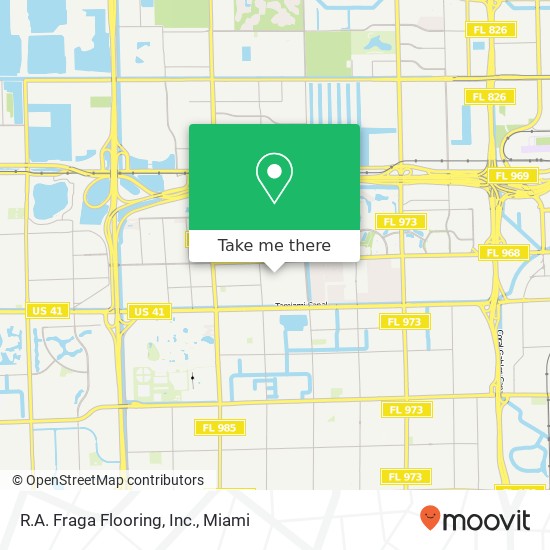 R.A. Fraga Flooring, Inc. map