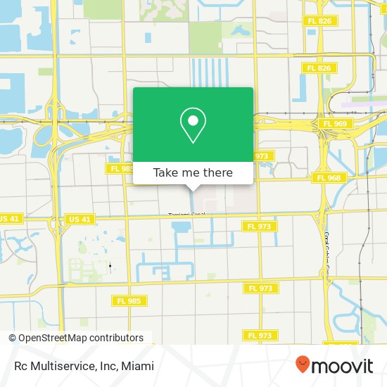 Rc Multiservice, Inc map