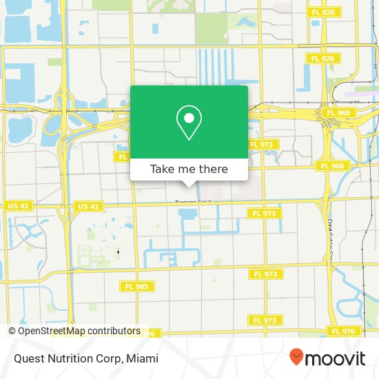 Quest Nutrition Corp map