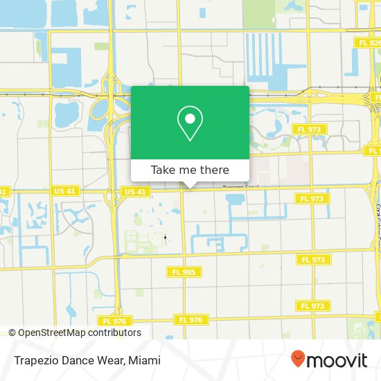 Trapezio Dance Wear map