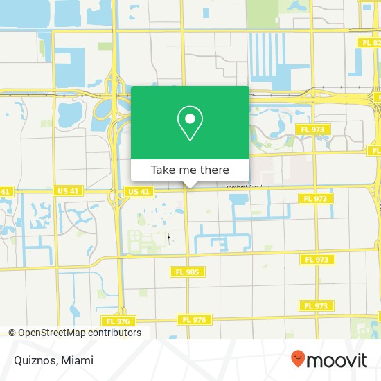 Quiznos map