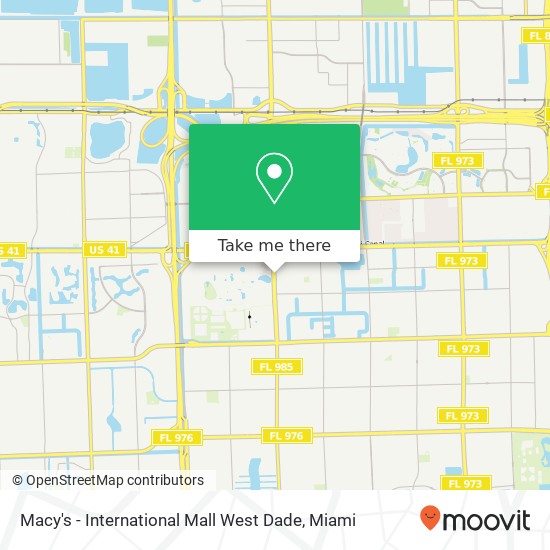 Mapa de Macy's - International Mall West Dade