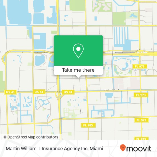 Mapa de Martin William T Insurance Agency Inc