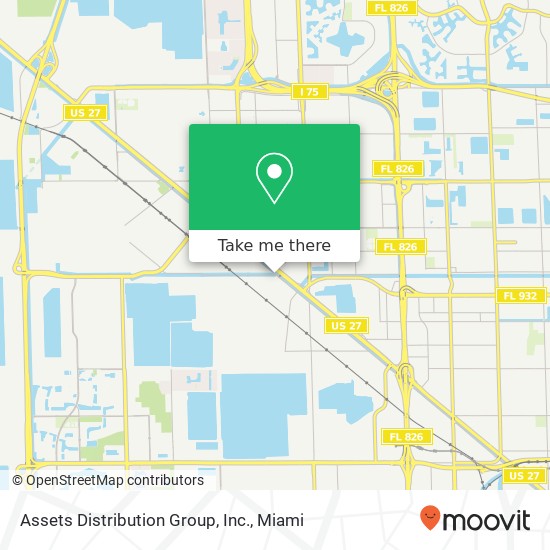 Assets Distribution Group, Inc. map